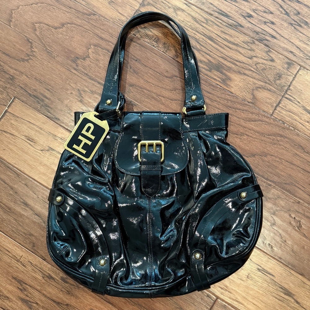 Dooney & Bourke Limited Edition Hayden
HP Bag Purse Black Patent Leather